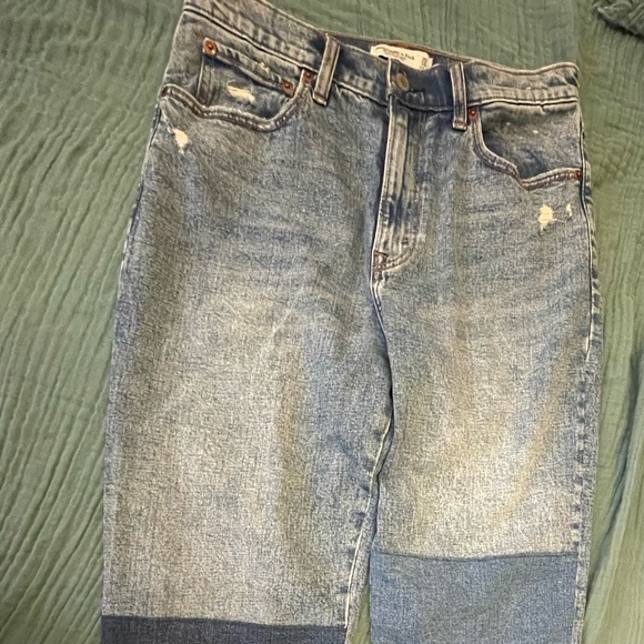 Abercrombie & Fitch Ankle Straight Ultra High Rise - Picture 4 of 7